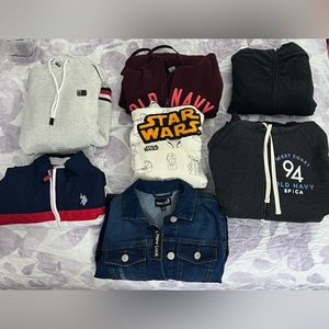 Hoodies bundle of Seven! | Tommy Hilfiger, Aeropostale, U.S Polo, Old Navy, NY&C